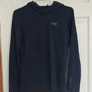 Helly Hansen UPF 50 Performance Hoodie Navy, Small